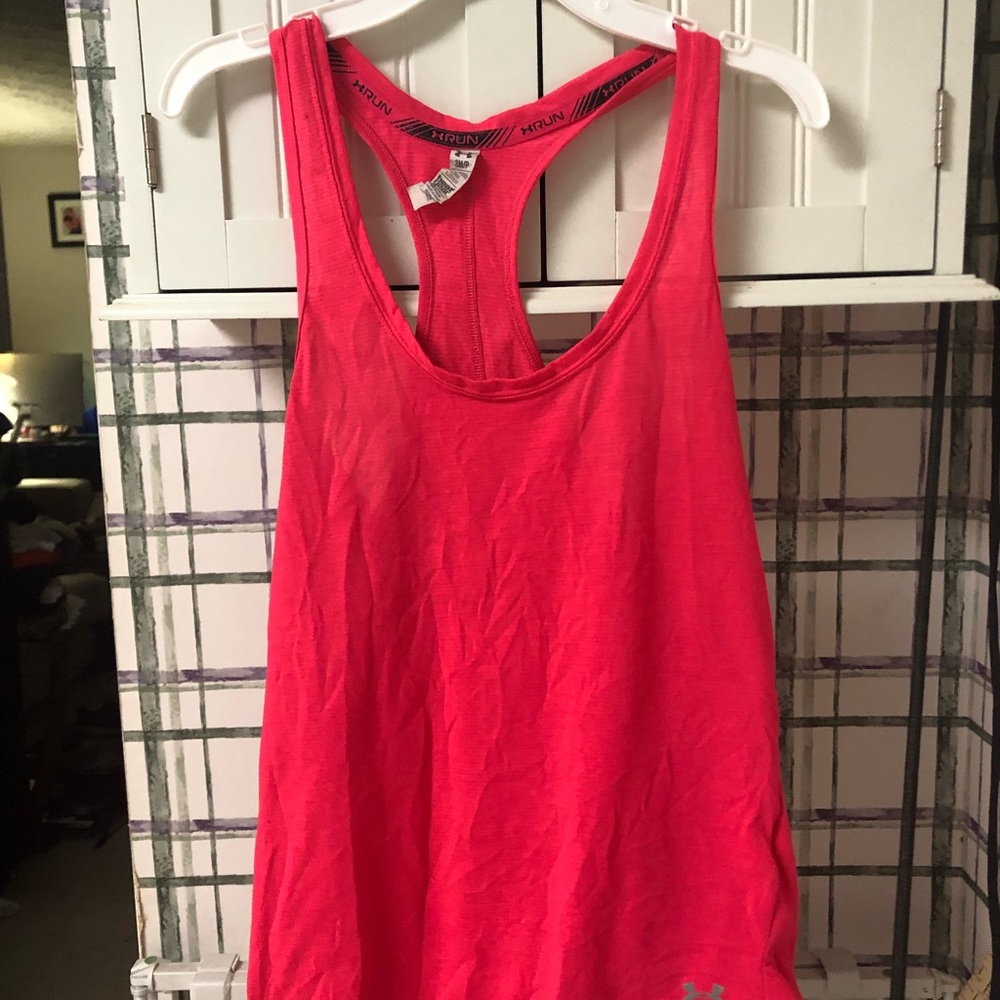 Under Armour Hot Pink tank top racer back